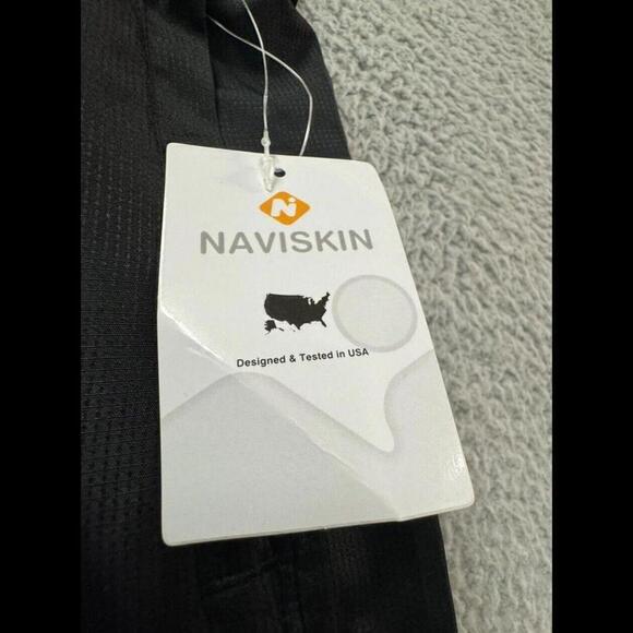 Naviskin Pants Medium Black Rain Wind Resistant Outdoor Camping Lined Thermal - Picture 10 of 12